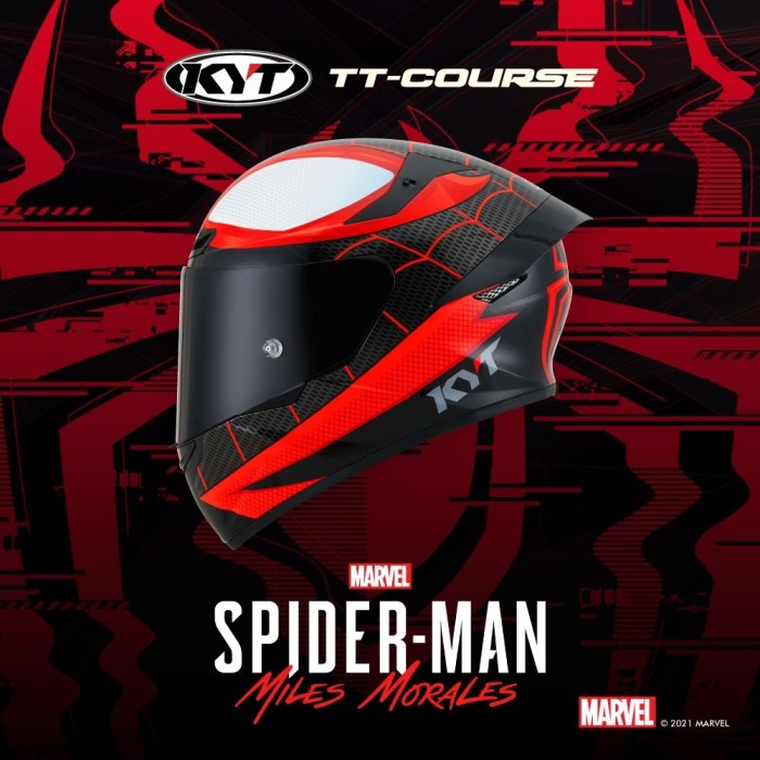 HELM KYT TT COURSE MARVEL LIMITED EDITION