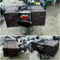 Tas Barang Motor Size M/Tas Kurir/Tas Angkut Bahan Terpal TNI Anti Air