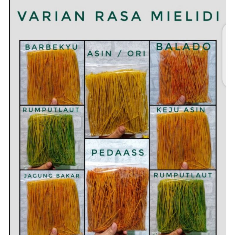 

makanan ringan aneka keripik berbagai varian rasa