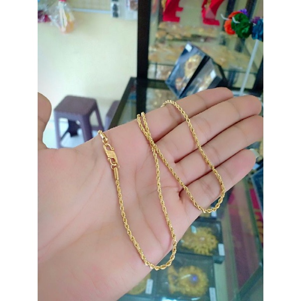kalung titanium 50 cm kait s