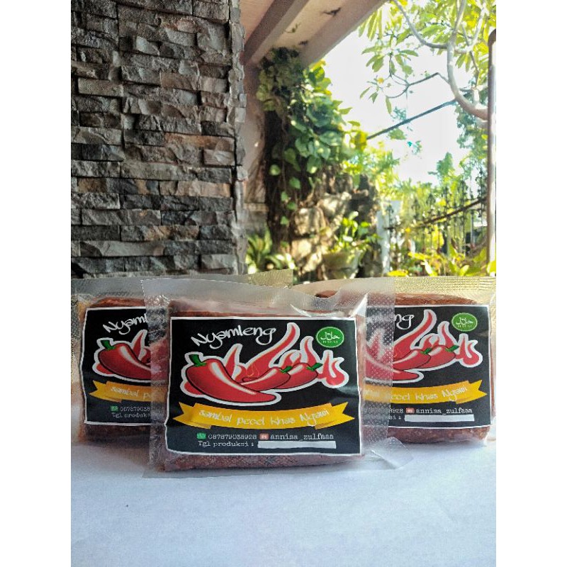 

[Best Seller] Bumbu Kacang Sambal Pecel Sambal Kacang Instant Khas Ngawi