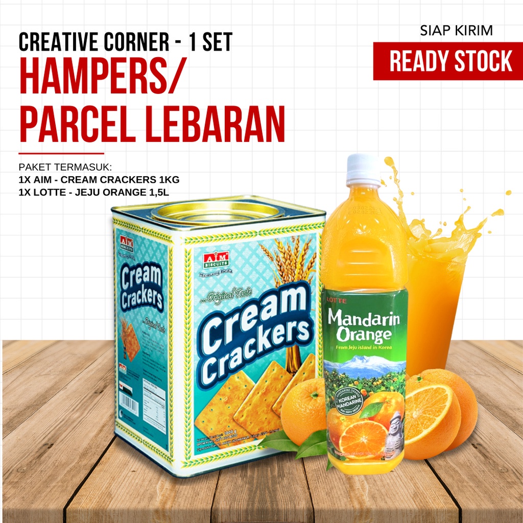 Hampers parcel Lebaran Satu Set Paket 2 (TERMURAH)