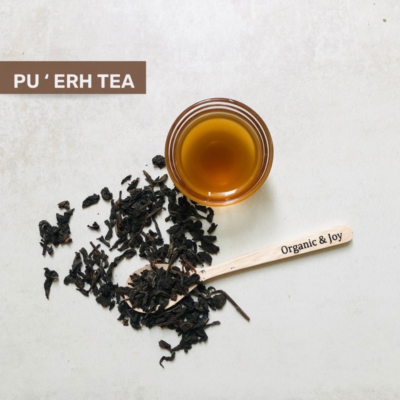 Organic&amp;Joy• Pu erh tea/ Teh Pu’er premium (weight loss,probiotik,turunan gula darah)