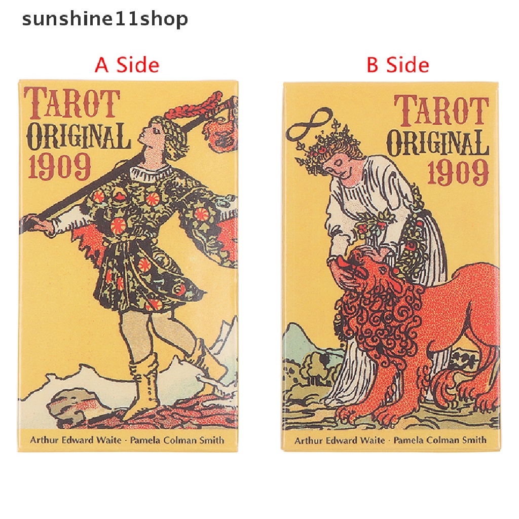 Sho Kartu Tarot 1909 Original 1909 Rider Waite Smith Untuk Ramalan