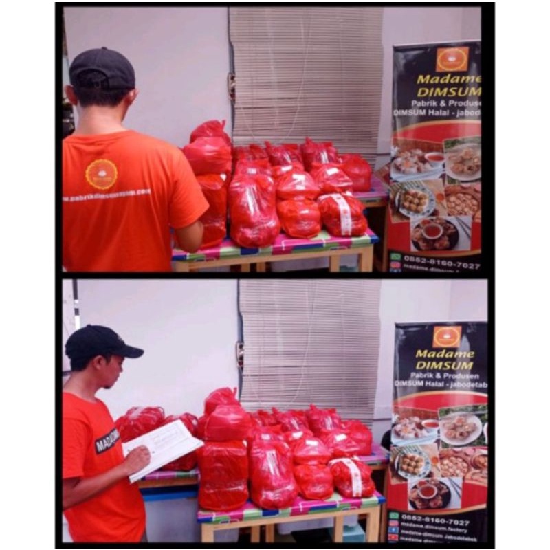 

Korzaln Dimsum Jumbo Xxl 38-42 Gram.. Dimsum Jumbo Halal Harga Perpack Isi 50 Pcs.. Include Saos..