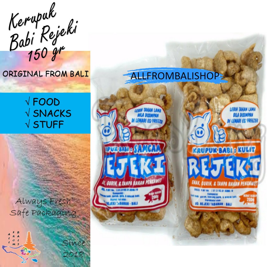 

KERUPUK KULIT BABI REJEKI-150 GR
