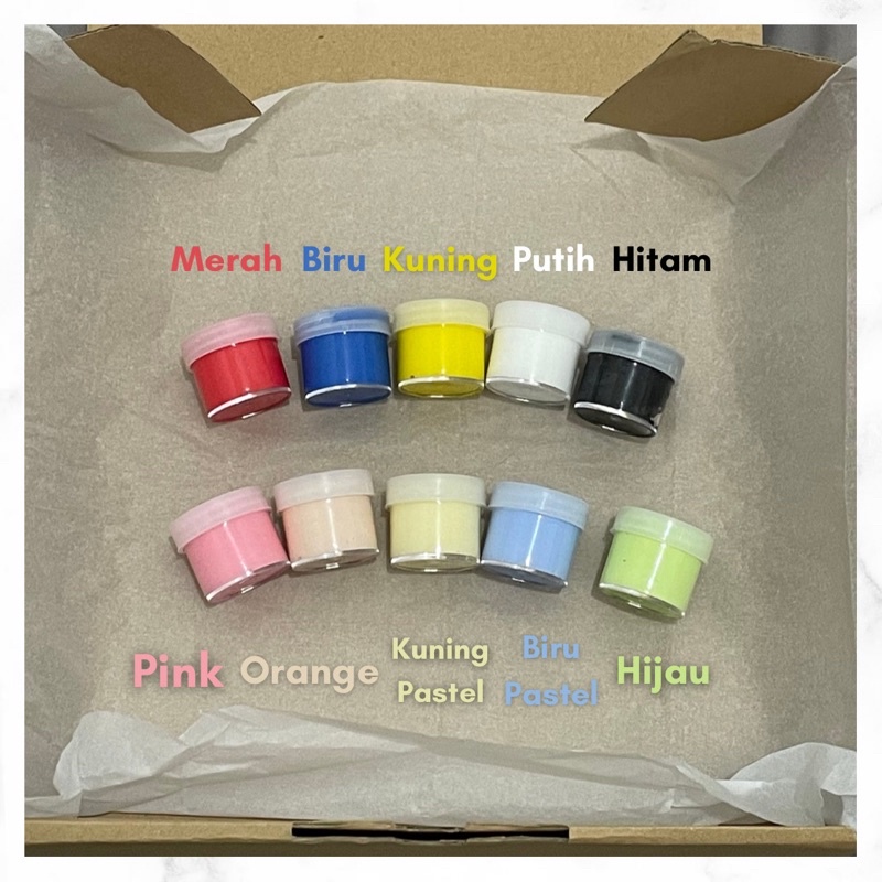 

EXTRA CAT ACRYLIC UNTUK DIY PAINTING KIT CANVAS / TOTE BAG