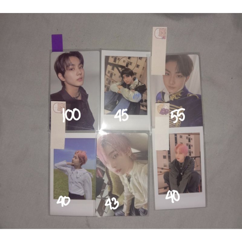 Jungwon no pc, sg22 set. Sunoo pc only sg22