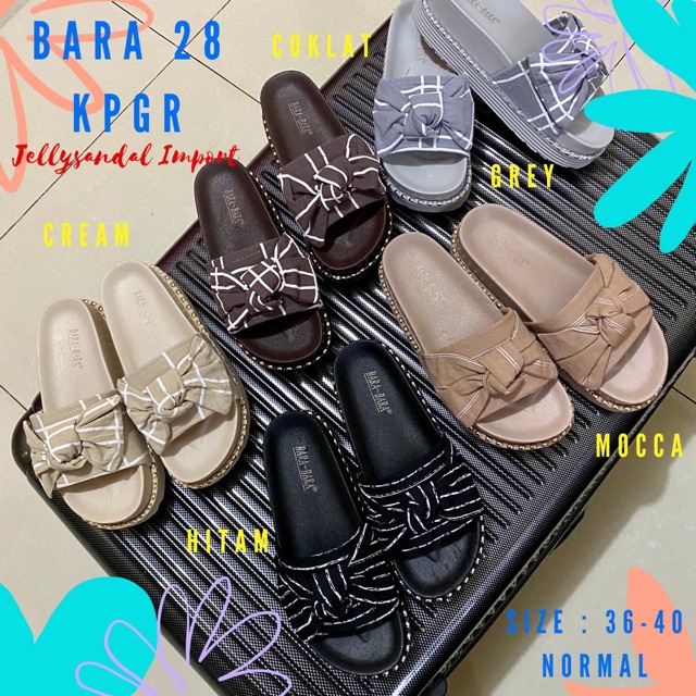 BARA 28 KPGR Barabara Jellysandal Import