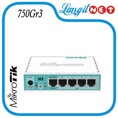 New Item mikrotik 750Gr3 Baru