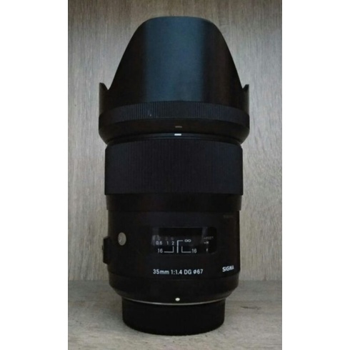 Lensa Sigma Art 35mm F1.4DG Nikon Second