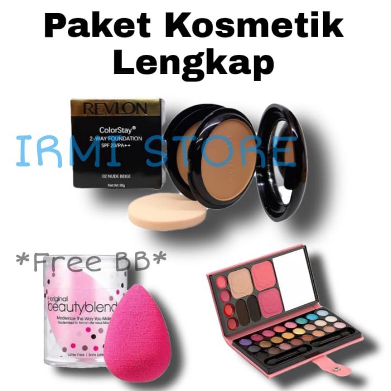 Paket Make Up Lengkap - Paket Make Up Revlon Murah - Kecantikan Wanita - Make Up - Kosmetik