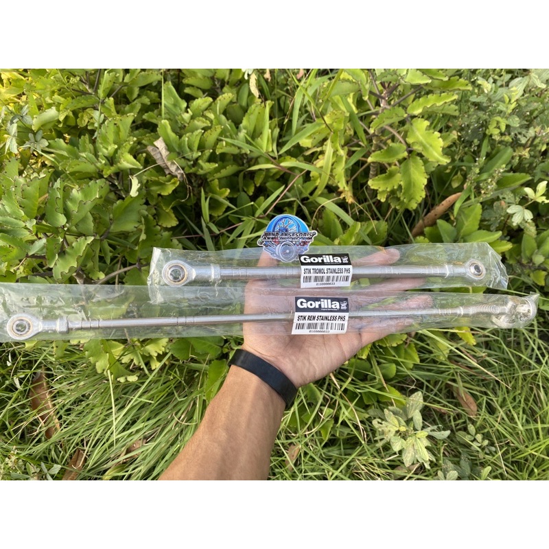 Stik Tiang Rem Belakang stainles set Standhub stainless import gorila