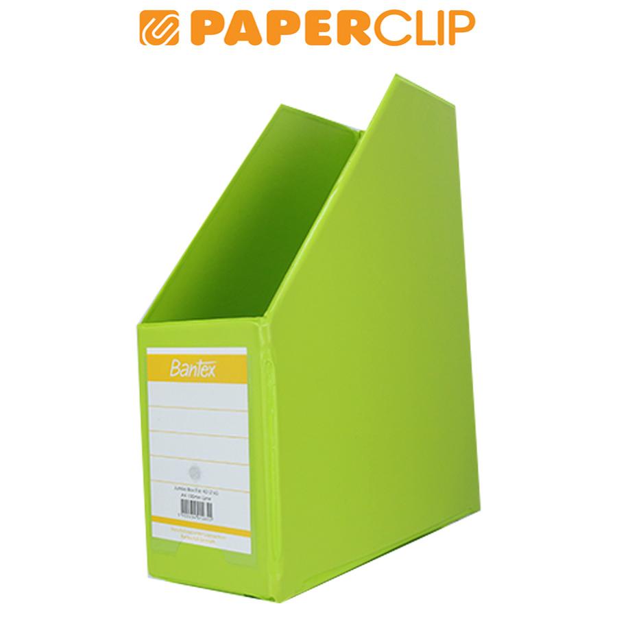 

BOX FILE BANTEX 4012 JUMBO A4 65 LIME