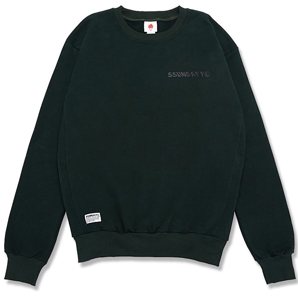 

SundaySundayCo - Sweater - Court Disclo Olive Green