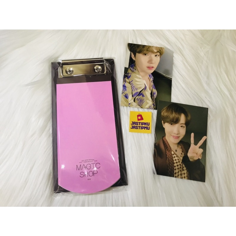 [READY STOCK] SHARING BTS 5TH MUSTER JAPAN CLIPBOARD PHOTOCARD