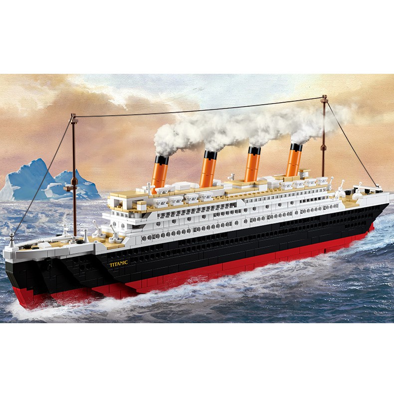 titanic toys lego