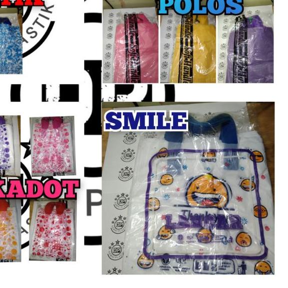 

Plastik Baju Handle Polos 35x38 @50lembar shopping bag Kantong olshop souvenir polos