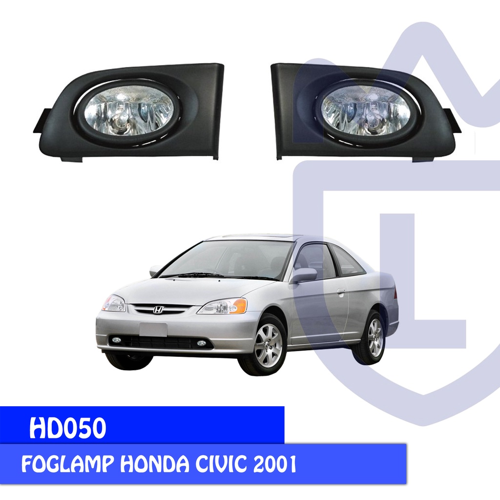 FOGLAMP / LAMPU KABUT DLAA HD050 HONDA CITY/CIVIC 2001-2002