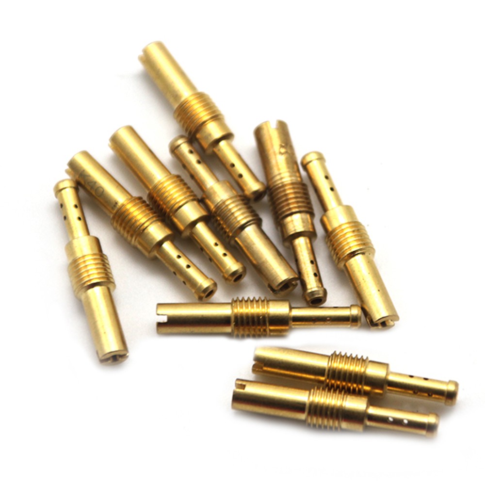 Zsdtrp 10pcs Nozzle Injektor Karburator Motor Untuk Keihin Koso Oko Pe Cvk Fcr-8