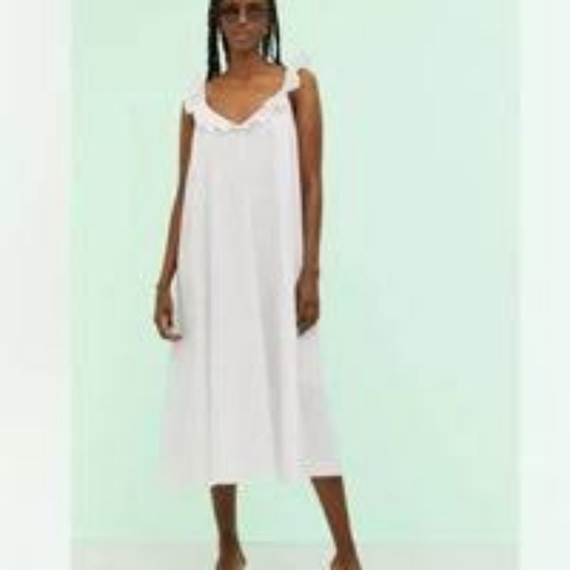 H*M SLEEVELESS LONG DRESS