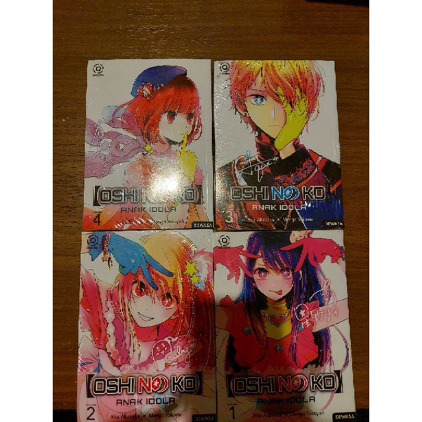 Komik Oshi No Ko, Anak Idola set vol 1-4 segel ori