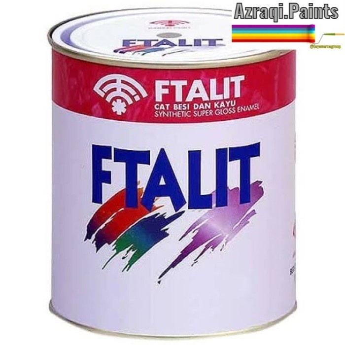 

Eklusif Cat Ftalit 1 Kg (Warna Doff & Semi Gloss) Terlaris