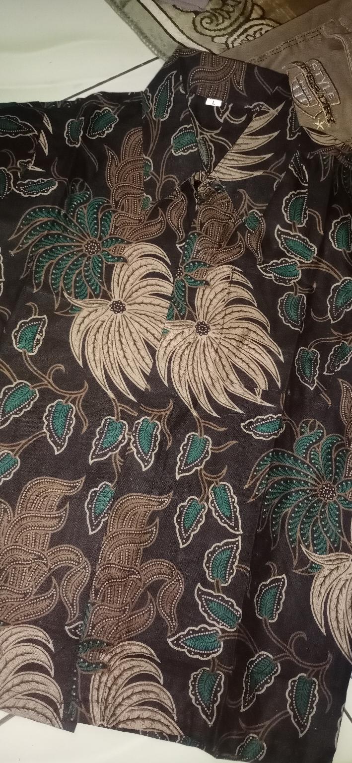 Baju Batik Anak Laki-laki Lengan Panjang Bahan Katun Adem Bisa Buat Sekolah Dan Hari Batik