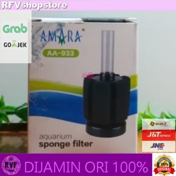 AMARA AA 933 FILTER AQUARIUM BIOFOAM SPONGE FILTER BIOFOAM AMARA ORI