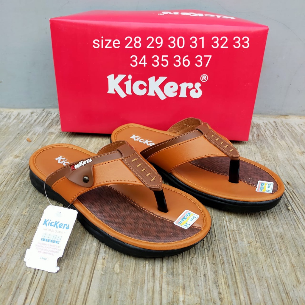 Sandal Anak japit murah KICKERS KC 01 28-37 /Sandal Anak /Fashion Anak /Sandal Empuk /Sandal Jepit Anak/ desain elegan/sandal anak terbaru/ sandal japit anak termurah