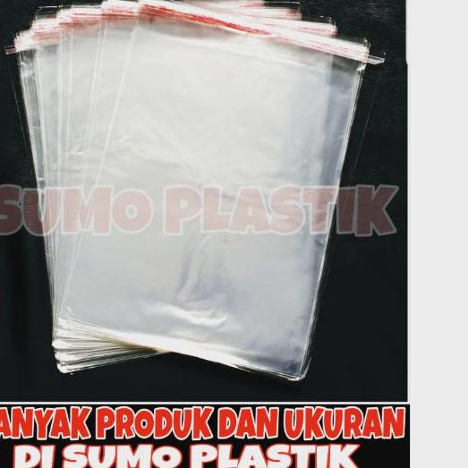 

❄ PLASTIK OPP UK 28x37 TEBAL 07 !! ISI 100 LEMBAR ♠
