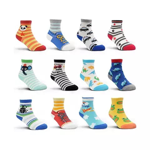 kaos kaki anak karakter lucu panjang motif ukuran TK/SD murah