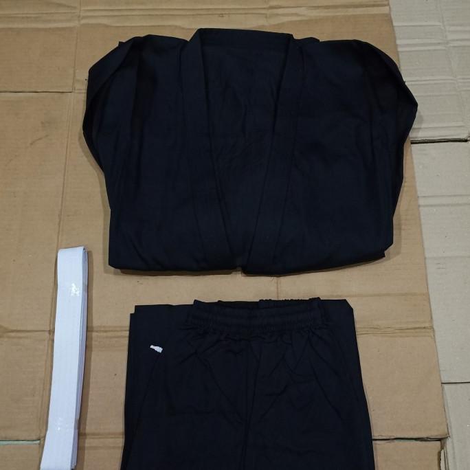 Baju Karate Hitam Dewasa Adidas/Gap (Black Karate)