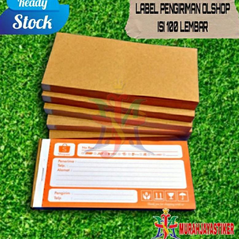 

[KODE PRODUK VF83] LABEL PENGIRIMAN ISI 100 LEMBAR / LABEL PENGIRIMAN MURAH