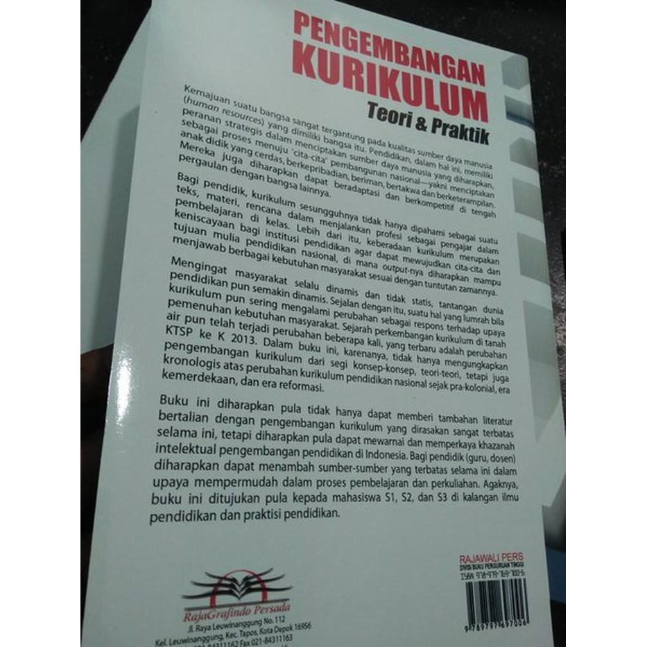 Pengembangan Kurikulum Teori Dan Praktik Prof Abdullah Idi M Ed Shopee Indonesia