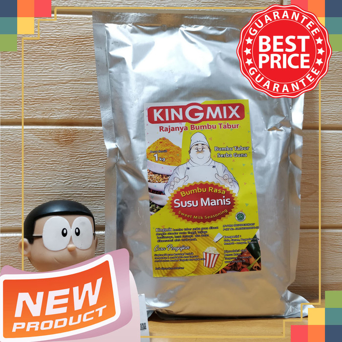 

Spesial Promo - Bumbu Tabur Rasa Susu Kingmix 1 Kg