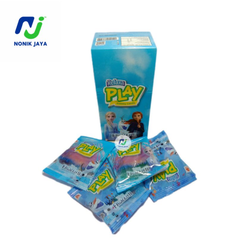 Relaxa Play Gummy Candy Frozen isi 12 pcs ( Lihat Deskripsi )