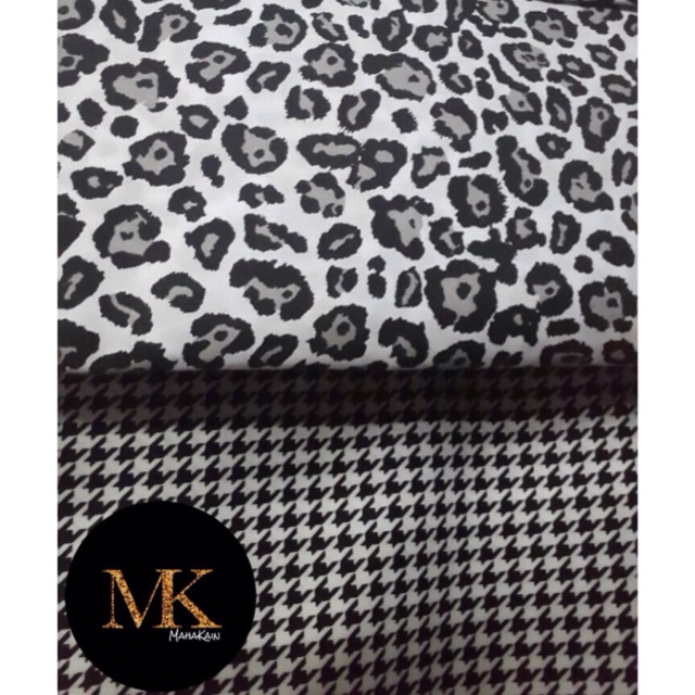 KATUN MOTIF MONOCHROME (Lebar: 115cm)