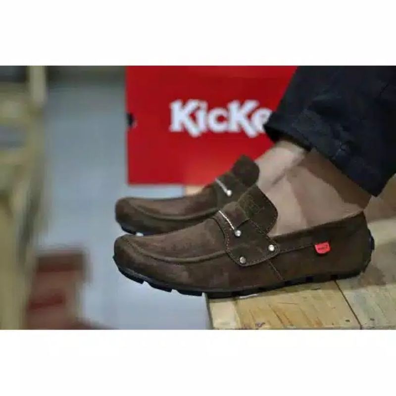 Sepatu Kickers Casual Formal Santai Kantor Kuliah Kerja Dinas Pantofel Vantopel PDH PDL Dishub Polri