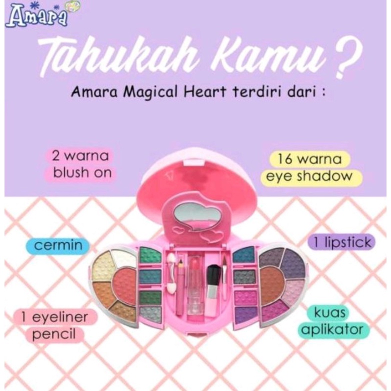 Amara Magic Heart Make Up Kit || Evxp Apr 2025