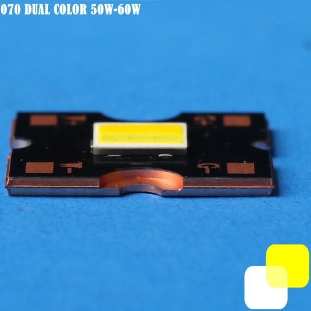 Terbaik MCP 7070 20mm 50W Kuning Putih LED HeadLight GT Projie Dakar BiLed 9V