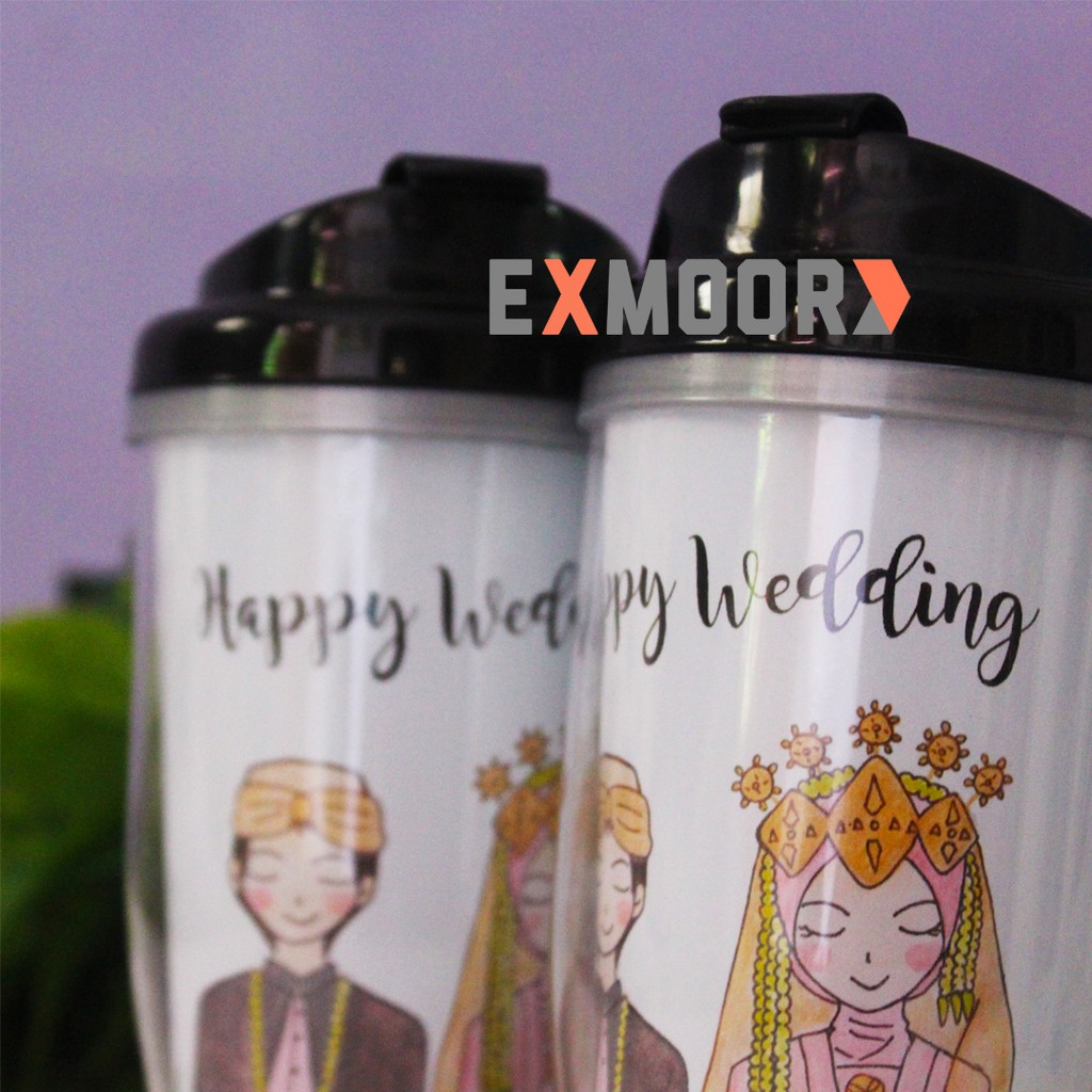 Tumbler Couple Pengantin Sunda Hijab