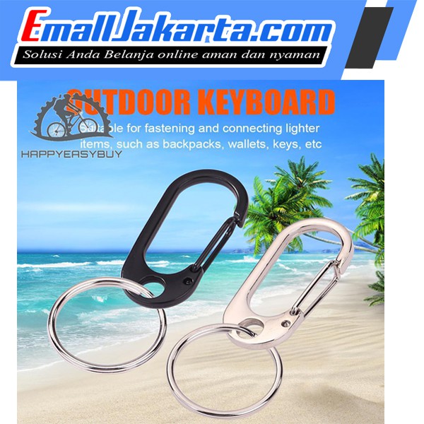 Gantungan Kunci Carabiner Untuk Camping Travel kit