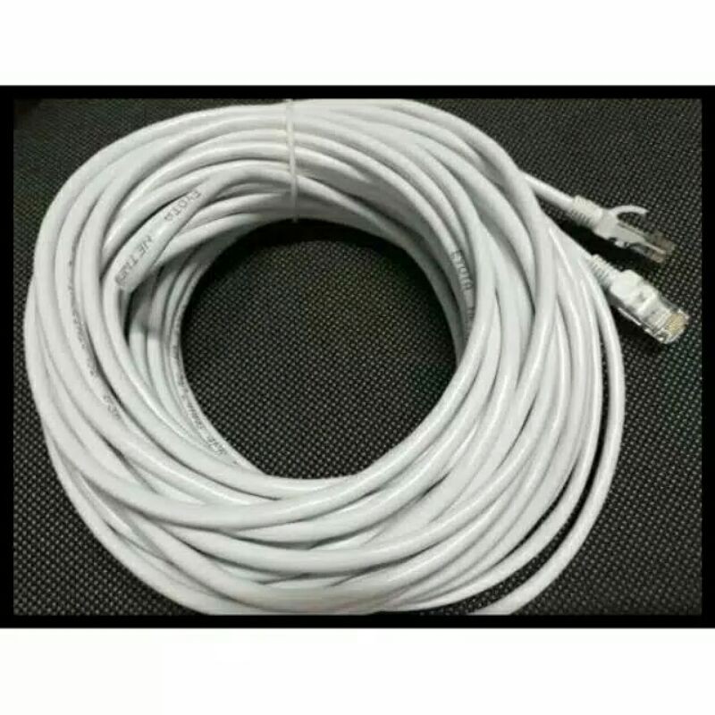 kabel lan kamera cctv 20m merek Eyota Kabel Lan ip kamera / dvr / nvr