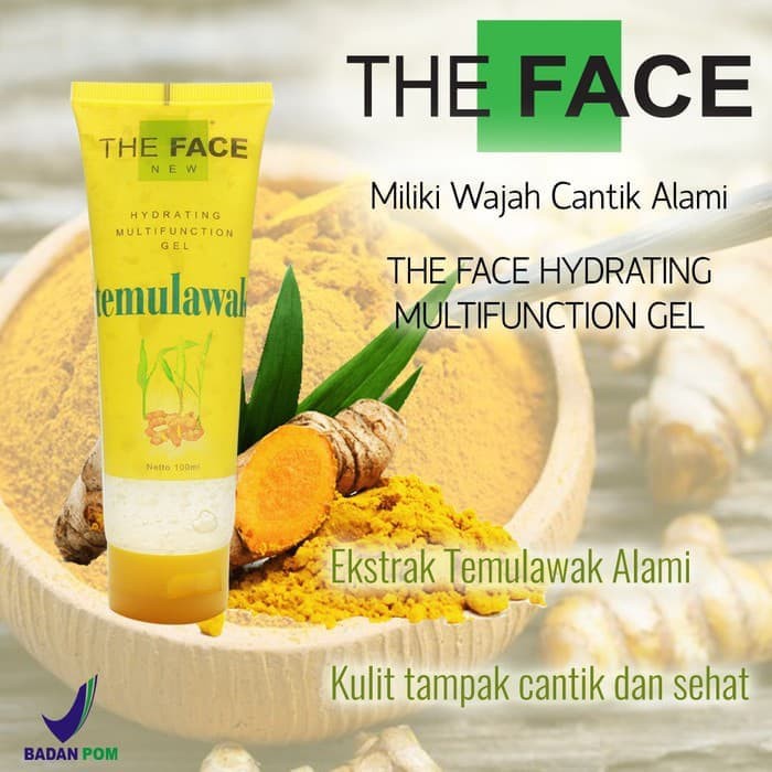 THE FACE Temulawak Hydrating Multifunction Gel 110ml