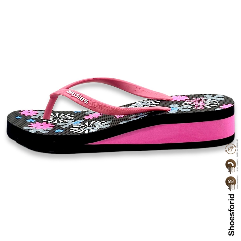 SFH SANDAL WEDGES WANITA ARDILES CURVA  // ARDILES VIBEKE // ARDILES EUSTACIA-EUSTACIA MERAH MUDA