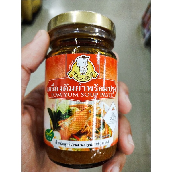 

Thai Boy Tom Yum Soup Paste 125gr / Pasta Tom Yam