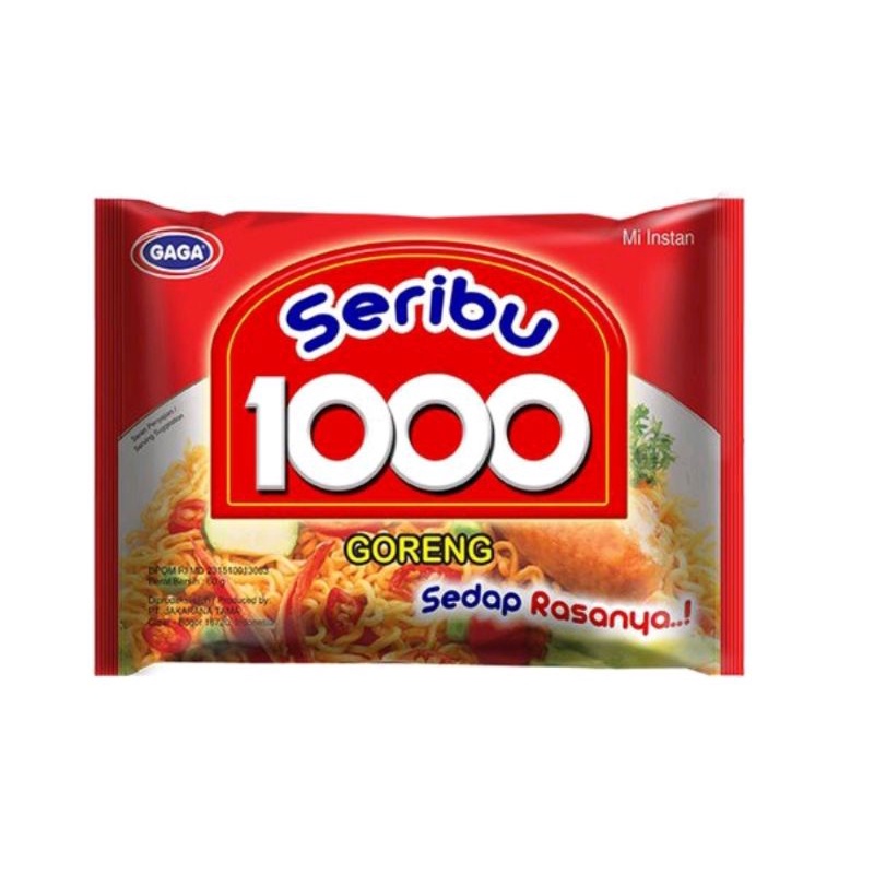 

GAGA MIE 1000 GORENG