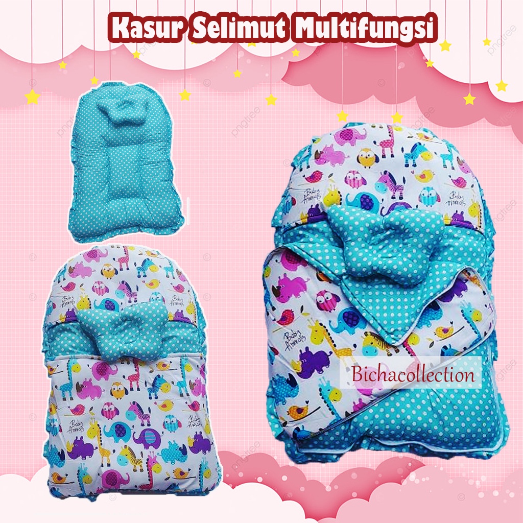 KASUR BAYI SELIMUT BAYI TOPI SLEEPING BAG RESLETING KASUR BAYI TERMURAH