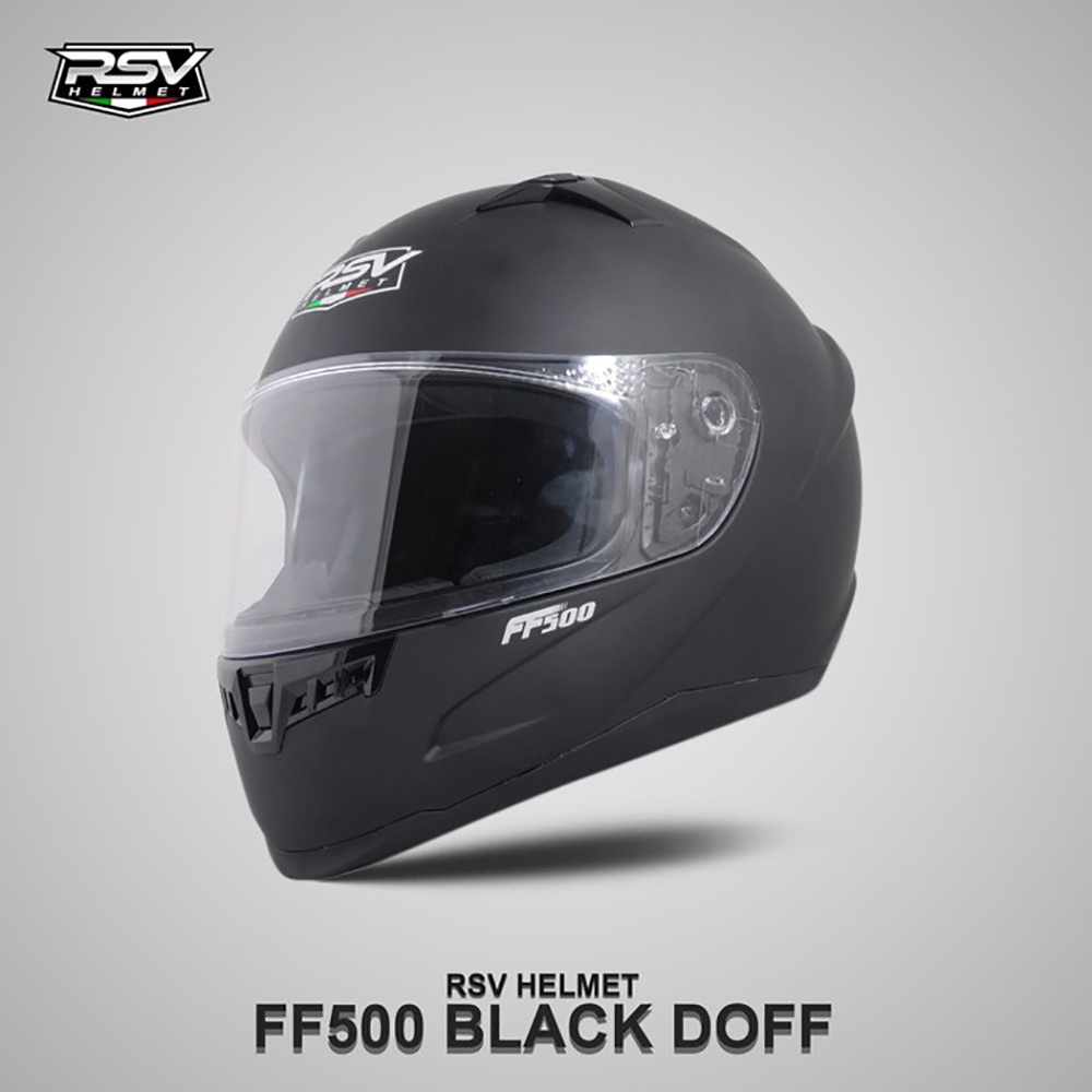 Helm RSV FF500 Black Doff
